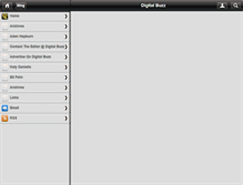 Tablet Screenshot of digitalbuzzblog.com